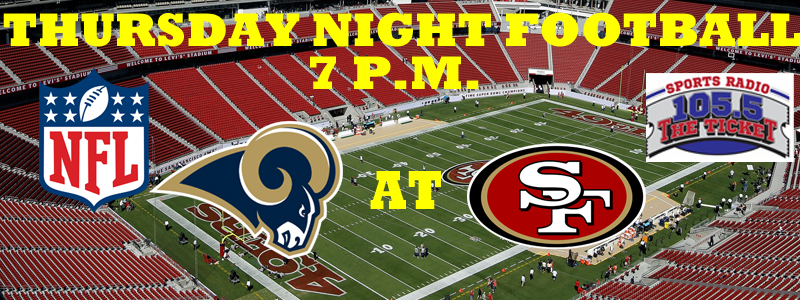NFL Rams at 49ers